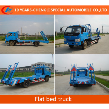 180 HP cama plana camión cama plana equipo de transporte de camiones